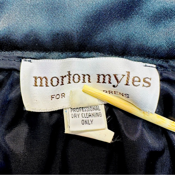 VTG Morton Myles Black Velvet Skirt - MiUSA - Picture 3 of 7